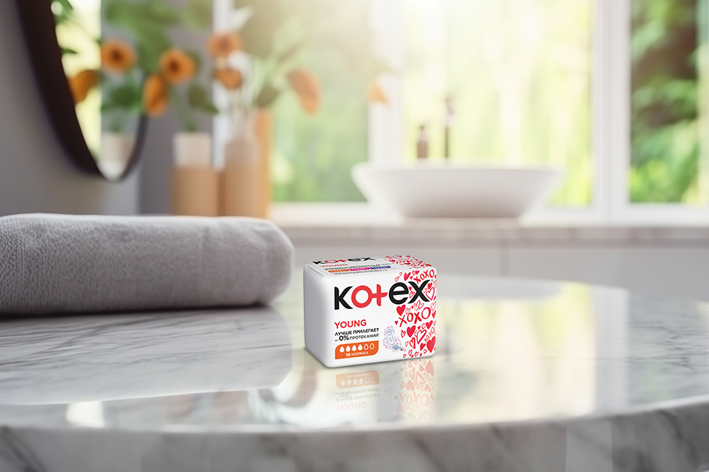 Kotex® Young საფენები