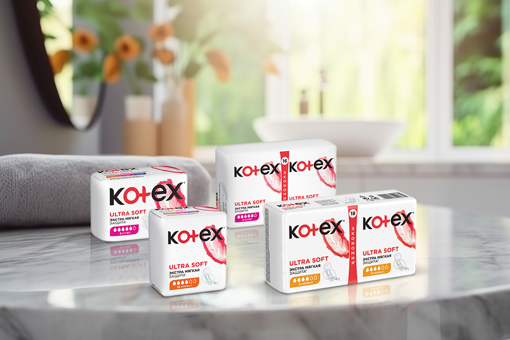 Kotex® Ultra Soft Pads
