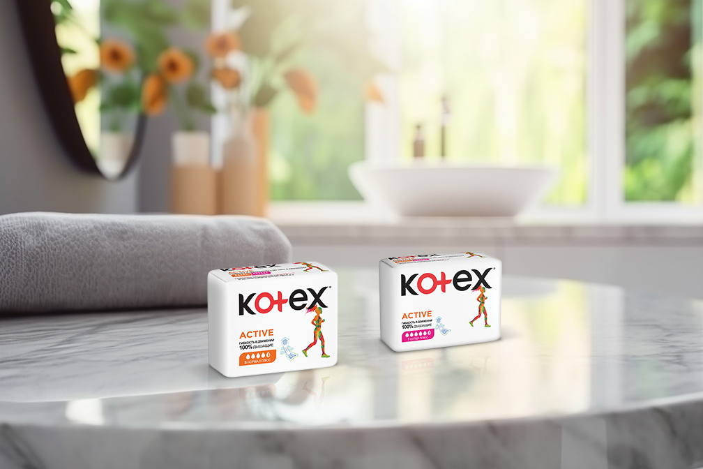 Kotex® Active Pads
