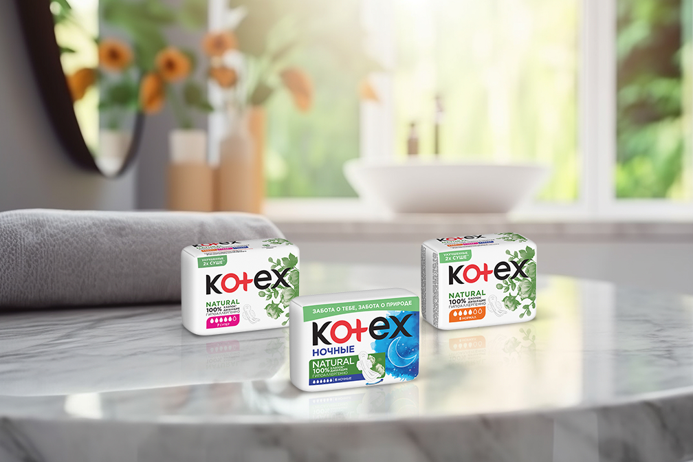 Kotex® Natural Pads