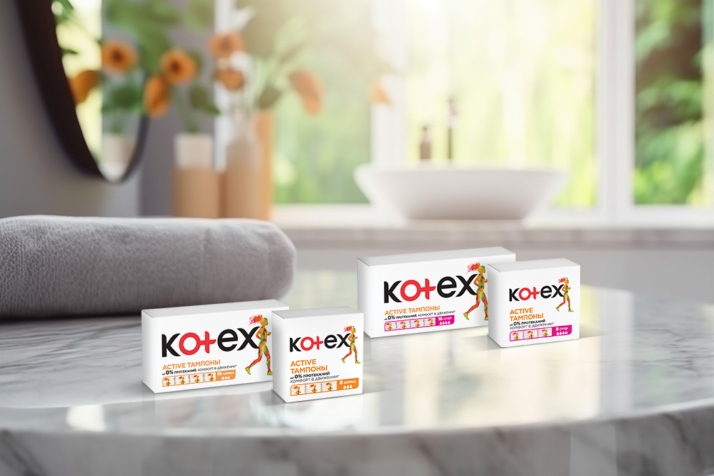 Kotex® Active Tampons
