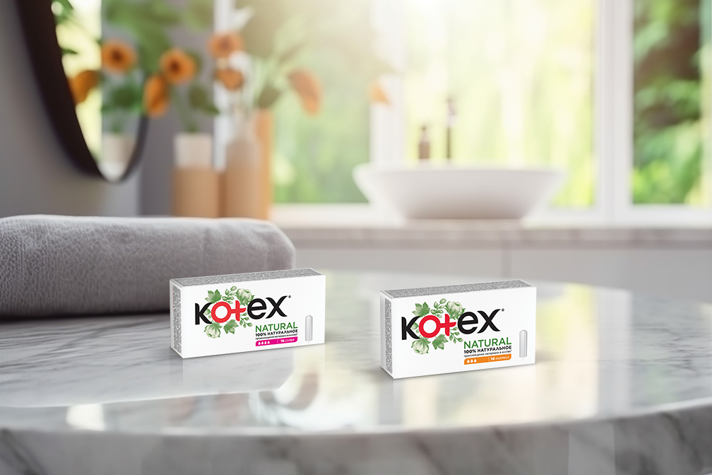 Kotex® Natural Tampons