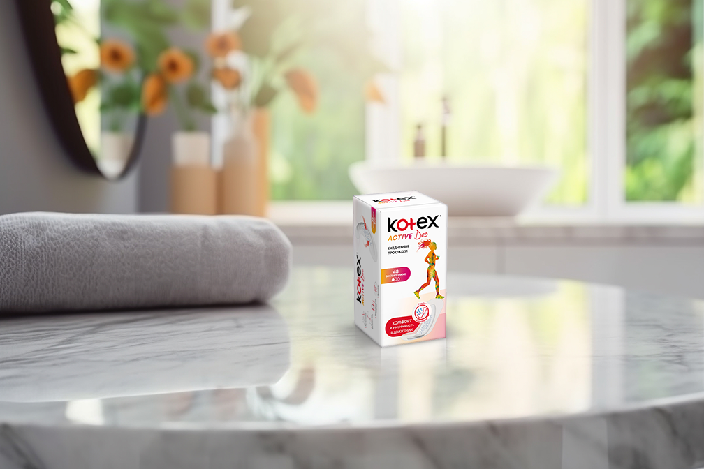 Kotex® Active ყოველდღიური