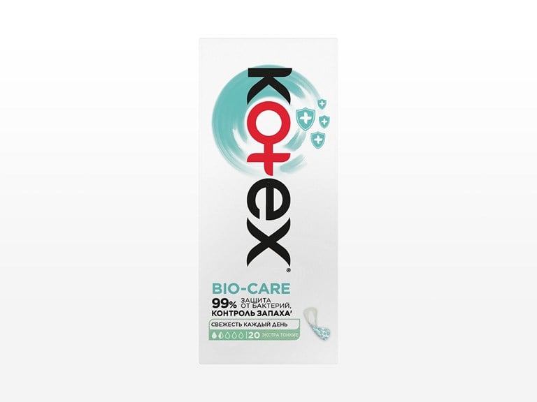 Kotex BioCare liners 20