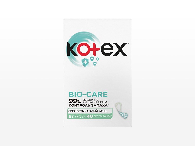 Kotex BioCare liners 40